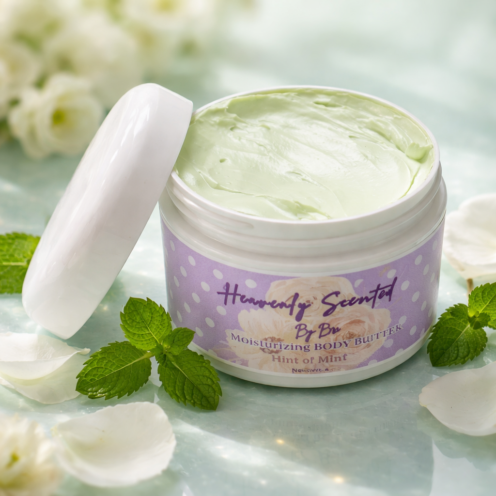 Hint of Mint Body Butter - 2 oz Jar
