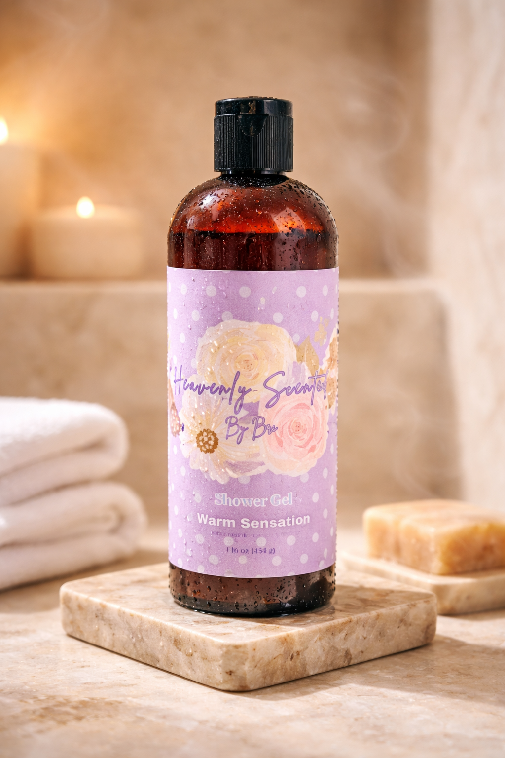 Warm Sensation Shower Gel - 16 oz